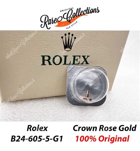 corona rolex ref 24-600|Rolex Crown 5mm 18kt Gold B24.